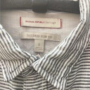 Banana Republic Men’s Heritage 💯 linen